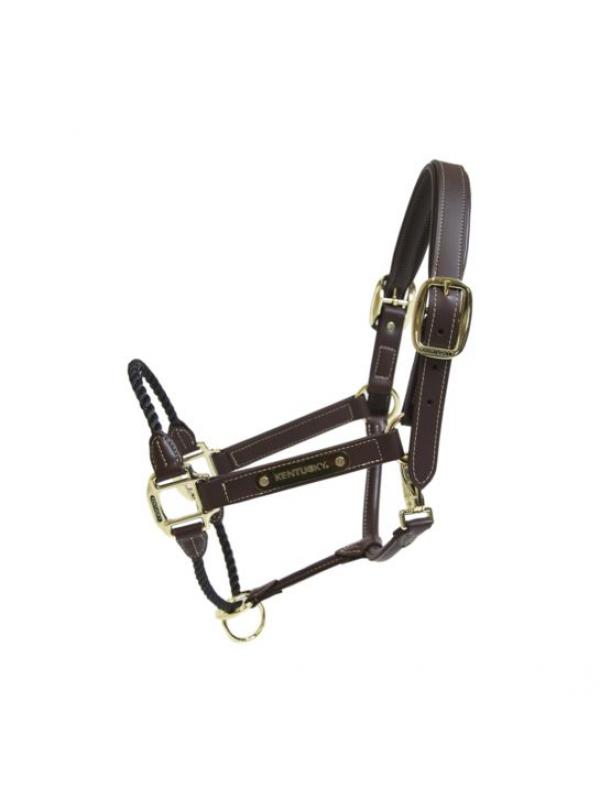 PFIFF Castania Leather Halter