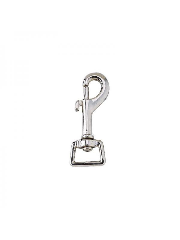 Moschettone Swivel Girevole Quadrato 20mm