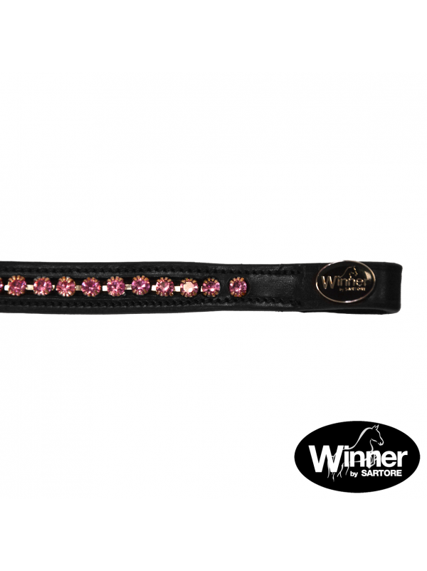 Frontalino Strass Rosa WINNER